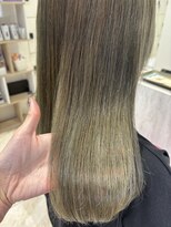 ケンジ 平塚 アネッタ(KENJE annetta)&nbsp;ミディアムヘア/暗めカラー/グランマッシュ/平塚