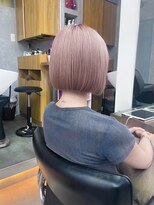 エンネ 新宿(enne)&nbsp;グランマッシュ/ベージュピンク/ショート/ヘイリーボブ/新宿