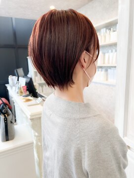 福山Caary20代30代40代50代60代ショートヘア小顔補正立体カット