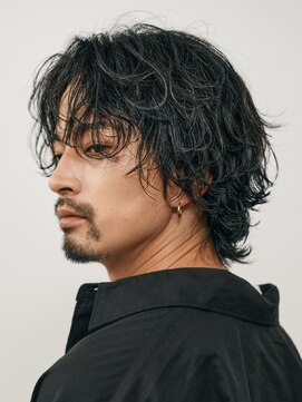 フィフス 渋谷(fifth) 渋谷ルーズパーマ大人ビジネス緩め大きめカールマッシュセンタパ