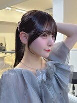 アイトーキョーエス 渋谷(AI TOKYO S) レイヤーカット/前髪カット/顔まわり/似合わせカット/髪質改善