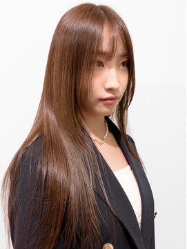 ルネラトーキョー(RUNERA TOKYO) ロングレイヤーミディアムレイヤーブラウンカラーベージュカラー