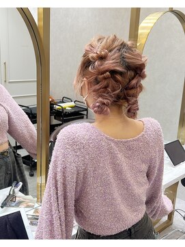 ロンドブルーム 天神大名店(Lond Bloom) 暗めカラー/ブリーチなしカラー/ヘアアレンジ/福岡/天神/20代