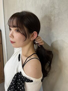 エル バイ ホーム(L by HOME) 盛れるお顔まわりカット/ショコラブラウン