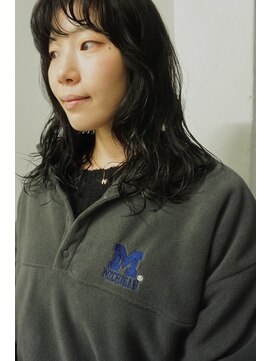 ストア(STORE) リッジレイヤーパーマ×顔まわりレイヤー｜質感デザイン