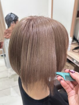 アッシュ 下丸子店(Ash) 髪質改善カラー×艶カラーベージュカラー