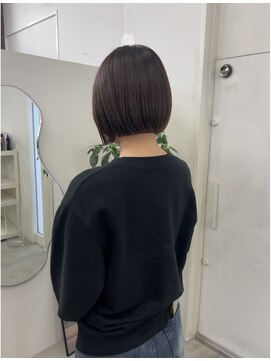 キー(kii) 福岡ボブ/天神美容室/半個室サロン/ミニボブ/艶カラー