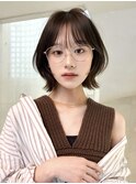 20代30代トレンドなレイヤーカットハッシュカットレイヤーボブ