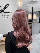ルアナ(Luana) 【ピンクベージュ*ロングウェーブ】