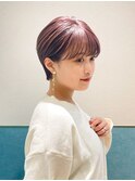 ショートボブ/シースルー/顔周り/30代40代50代/立川