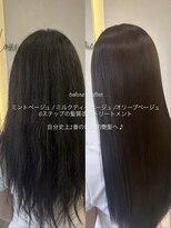 メロウ(mellow)&nbsp;流行りの明るめベージュカラー×髪質改善で圧倒的艶髪♪