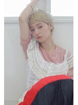 ロロネー 梅田(Lolonois)&nbsp;【Lolonois梅田】ブロンド×ショートヘア　（藤岡なおき）