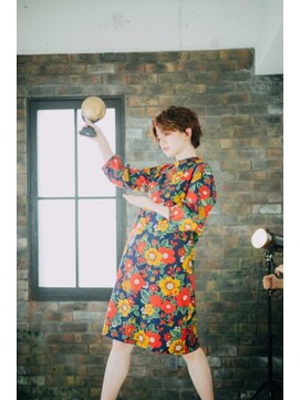 グランシャリオ 笹塚店(Grand Chariot) 【GrandChariot 笹塚】センターパートショートボブ