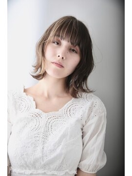 キャンバス バイ ネオリーブ 横浜西口(Canvas by neo.) 外ハネが可愛い◎ハイライトたっぷりレイヤーミディ