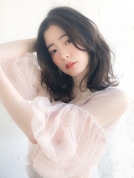 ルティア 池袋(Lutia) 大人にフォギーアッシュ☆フェミニン暗髪