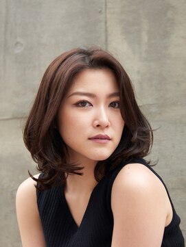 ヘアリゾート粋 リマ 銀座店(lima) 【粋Lima銀座】くびレイヤー大人ミディアム