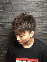 ヒロギンザ 青山店(HIRO GINZA)&nbsp;ツーブロック前上げスタイル