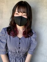 ジ オブスキュア(THE OBSCURE)&nbsp;インナーカラー　ピンクバイオレット