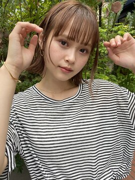 クオン 今泉(quon) 【quon】グレージュロブ　-天神 今泉 薬院-