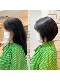 ヘアドネーション/イメチェンカットで必ず似合うショートヘア