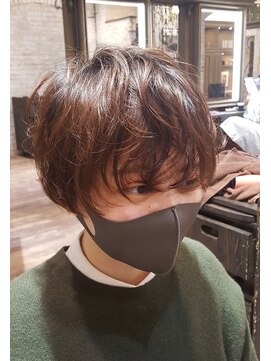 グリッター 泉中央店(GRITTERs) くせ毛風パーマのモテショート☆