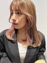 トリッカ 代官山(tricca)&nbsp;【tricca代官山rin】韓国風顔まわりデザインインナーカラー