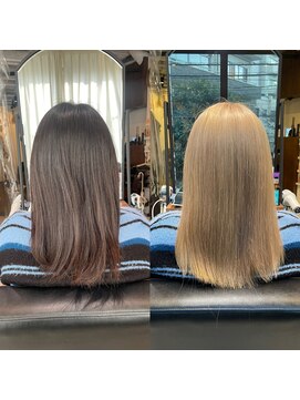 ネクストハラジュク(NEXT HARAJUKU) メルティーカラーフェミニンロング似合わせカット[原宿/表参道]