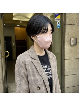 インサイドアウト(IN SIDE OUT+) マッシュショート / 黒髪 / うざバング【IN SIDE OUT+】