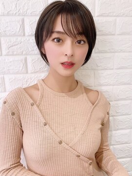 ロンド レグリーズ 立川(Lond leglise) ショート/くびれショート/くびれボブ/ショコラベージュ