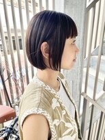 フィーユ(feey)&nbsp;ミニボブ　ショートボブ  ココアブラウン