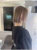 ホワイトミルクティー×似合わせカット×ハイトーンカラー☆13