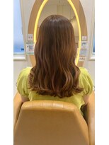 アドラーブル けやき通り店(adorable)&nbsp;2wayバング韓国前髪シースルーくびれヘア顔周り