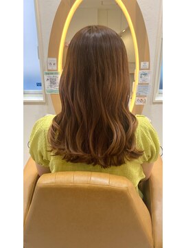 アドラーブル けやき通り店(adorable) 2wayバング韓国前髪シースルーくびれヘア顔周り
