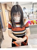 顔周りレイヤー/ホワイトグレージュ