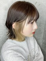 リークフー(Ree cu fuu)&nbsp;10代20代30代/インナーカラー　ボブ