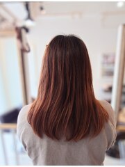 美髪　髪質改善酸熱ダブルEP+ハイライト+カット