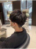 ニュアンスパーマ×ビジネススタイル