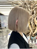 切りっぱなしボブ