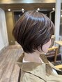 ロアー ヘアー リンク 葛西駅前店(RAWR hair link) オーダーNo.1くびれショートボブ