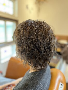 コリルの道(coRiruの道)の写真/シリコンフリーの髪に負担がかかりにくいパーマ剤使用！パーマ特有の匂いを抑えフローラルな香りが◎