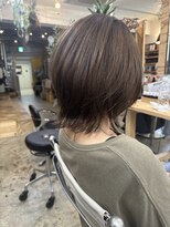 ウィークエンド(WEEKEND)&nbsp;白髪ぼかし×ショートウルフ