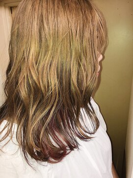 ヘアメイク デザート(HAIR MAKE DESART) 【高盛　優芽香】ベージュカラー＆インナーカラー