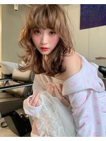 フェブ(fev)&nbsp;【fev_momo】frill layer×hazel beige