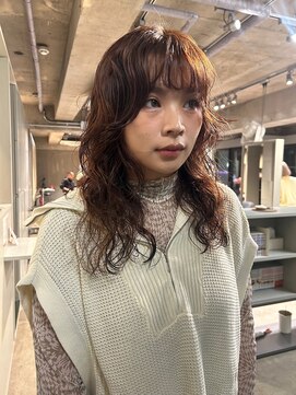 ローエ バイ デコ(Rohe by DECO) [伽羅]暖色カラー×レイヤーパーマ