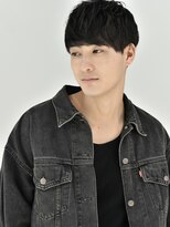 ショートマッシュメンズツーブロックニュアンス