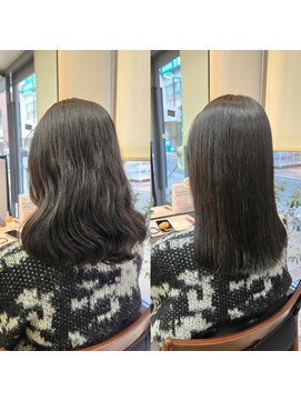 リンク(Link) 初めての縮毛矯正でニコニコの笑顔を