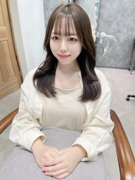 フォンド 津田沼(fond.) ホワイトグレージュ/デジタルパーマ/チェリーブラウン/津田沼