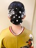 結婚式参列/お呼ばれ　着物用はこちら！！和装髪&フルメイク　　￥９５００