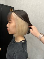 ヘアサロン ドットプラス 町田店(dot. plus)&nbsp;くびれヘア/アプリコットオレンジ/夏のヘアアレンジ/町田