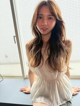 ヴィオラカラー(VIOLLA COLOR) 顔まわりレイヤー×韓国ヘア